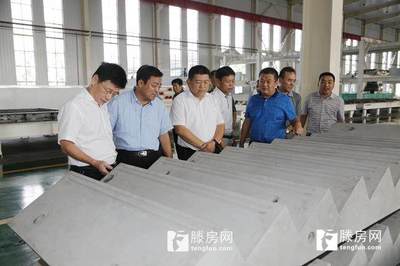 滕州市住建局調(diào)研裝配式建筑 助力房地產(chǎn)開發(fā)綠色轉(zhuǎn)型